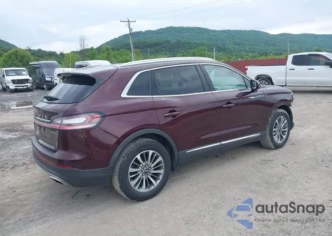 2019 Lincoln Nautilus Select из США, поврежденный, VIN 2LMPJ8K93KBL12188